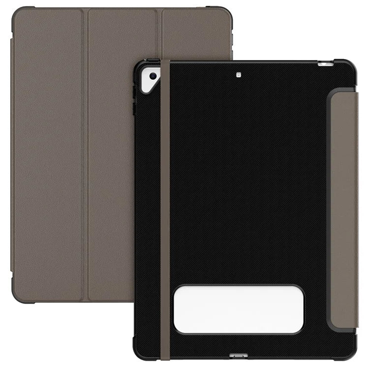 For iPad 10.2 (2021) / (2019) / (2020) / iPad Pro 10.5-inch (2017) / Air 10.5 inch (2019) Leather Case Tablet Cover with Auto Wake / Sleep