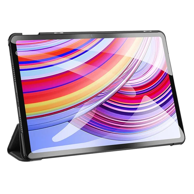 DUX DUCIS Domo Series for Xiaomi Redmi Pad Pro / Redmi Pad Pro 5G / Poco Pad Tablet Case Tri-Fold Stand Leather Shell with Pencil Holder