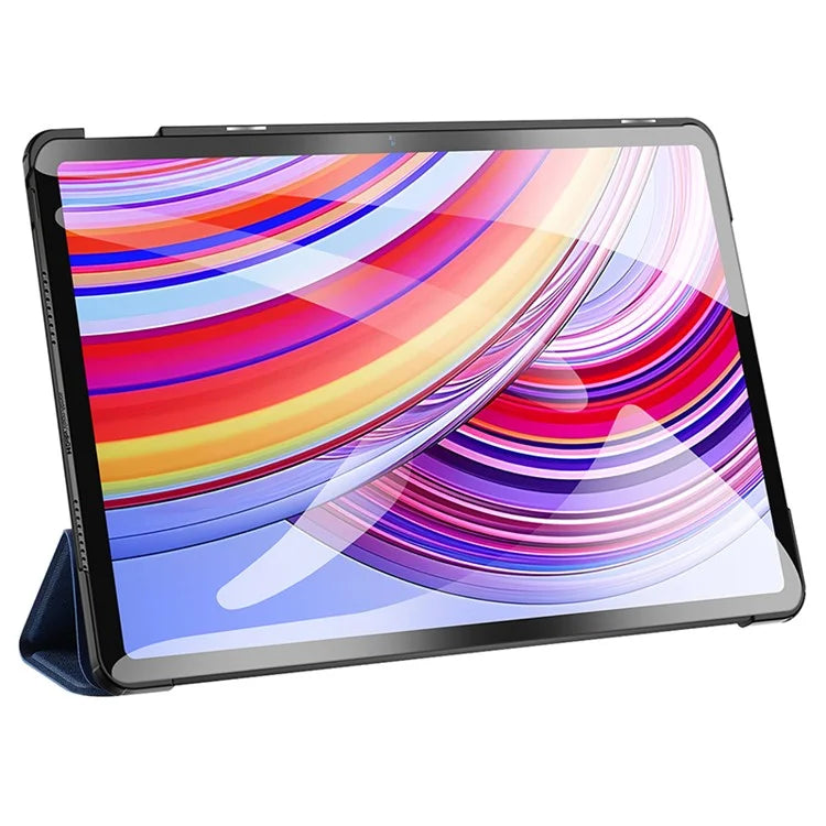 DUX DUCIS Domo Series for Xiaomi Redmi Pad Pro / Redmi Pad Pro 5G / Poco Pad Tablet Case Tri-Fold Stand Leather Shell with Pencil Holder