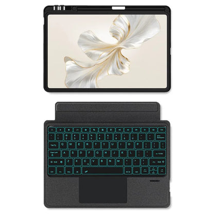 For Honor Pad 9 Pro Case Stand Leather Tablet Cover with Backlight Bluetooth Keyboard