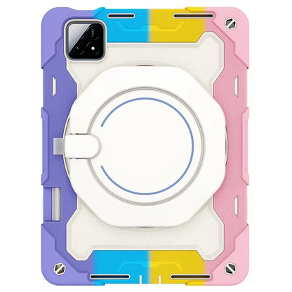 For Xiaomi Pad 6S Pro 12.4 Anti-drop Tablet Case PC+Silicone Cover with Kickstand