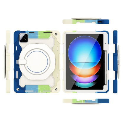 For Xiaomi Pad 6S Pro 12.4 Anti-drop Tablet Case PC+Silicone Cover with Kickstand