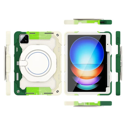 For Xiaomi Pad 6S Pro 12.4 Anti-drop Tablet Case PC+Silicone Cover with Kickstand