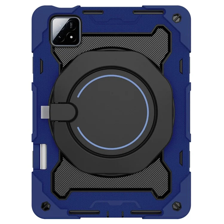 For Xiaomi Pad 6S Pro 12.4 Anti-drop Tablet Case PC+Silicone Cover with Kickstand