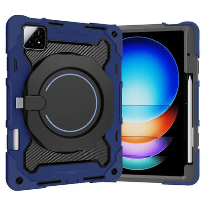 For Xiaomi Pad 6S Pro 12.4 Anti-drop Tablet Case PC+Silicone Cover with Kickstand