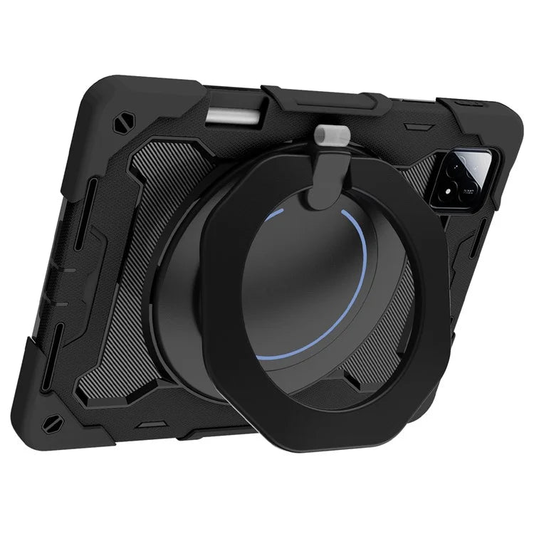 For Xiaomi Pad 6S Pro 12.4 Anti-drop Tablet Case PC+Silicone Cover with Kickstand