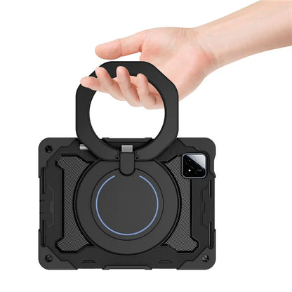 For Xiaomi Pad 6S Pro 12.4 Anti-drop Tablet Case PC+Silicone Cover with Kickstand
