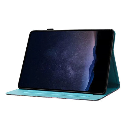For Samsung Galaxy Tab A9 Wholesale Tablet Stand Cover PU Leather Shell Pattern Case with Card Slots