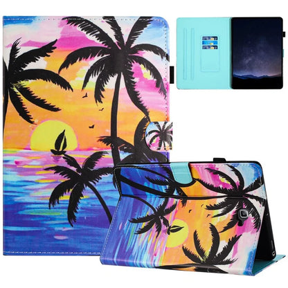For Samsung Galaxy Tab A 10.1 (2016) T580 Folio Flip Leather Case Tablet Cover with Card Slots