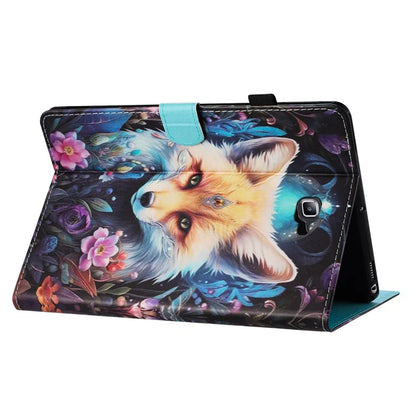 For Samsung Galaxy Tab A 10.1 (2016) T580 Folio Flip Leather Case Tablet Cover with Card Slots