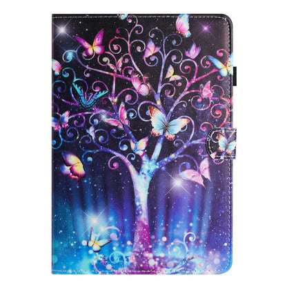 For iPad 10.9 (2022) Case Pattern Printing Full Protection PU Leather Stand Tablet Cover