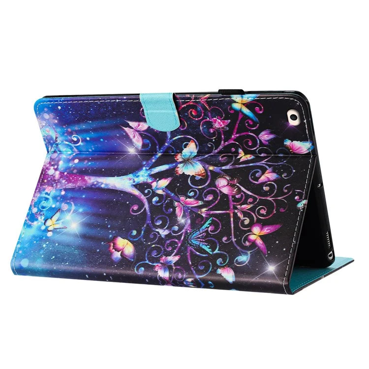 For iPad 9.7 (2017) / (2018) Leather Case Card Holder Tablet Cover