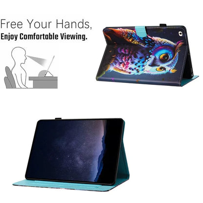 For iPad 9.7 (2017) / (2018) Leather Case Card Holder Tablet Cover