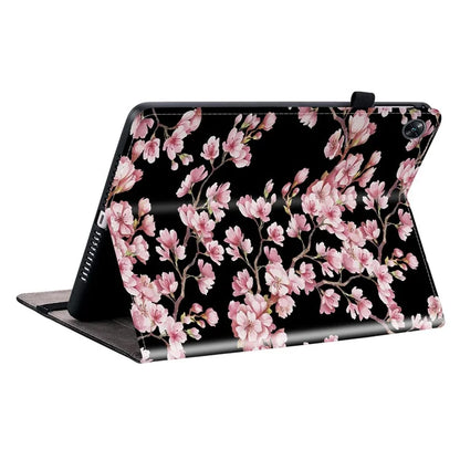 For Oppo Pad Air Case Pattern Printing Flip Stand Card Slots Tablet Shell