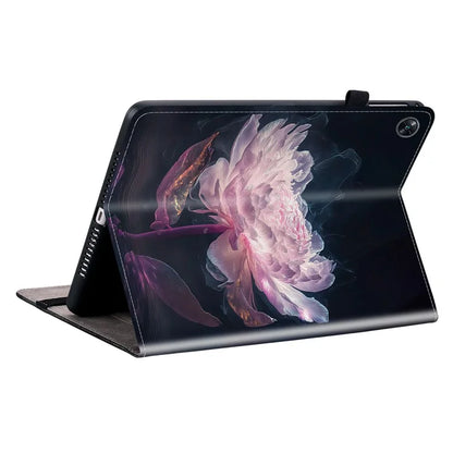 For Oppo Pad Air Case Pattern Printing Flip Stand Card Slots Tablet Shell