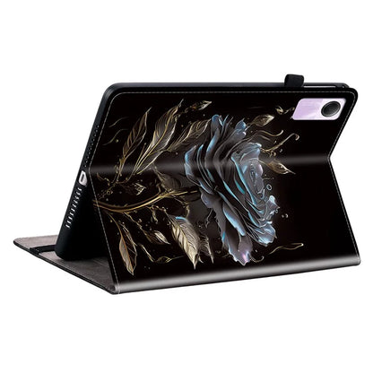 Stand Case for Xiaomi Redmi Pad SE Pattern Print Leather Tablet Cover