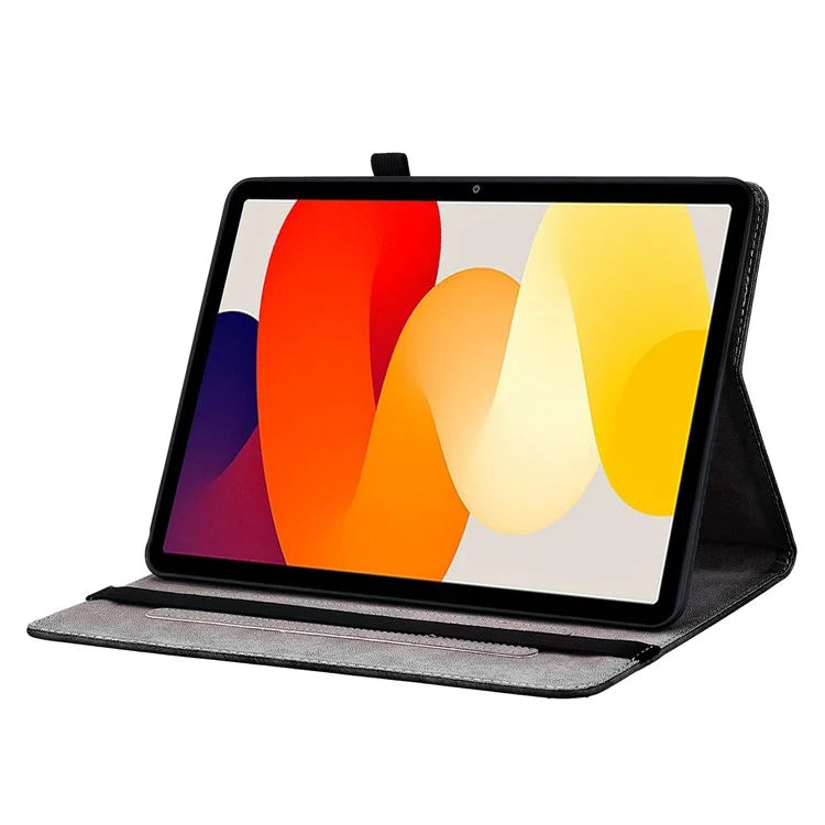 Stand Case for Xiaomi Redmi Pad SE Pattern Print Leather Tablet Cover