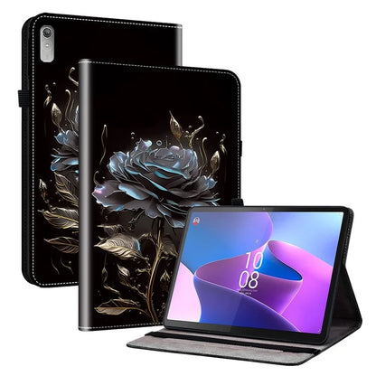 For Lenovo Tab P11 Gen 2 Case PU Leather Card Holder Tablet Cover Pattern Printing