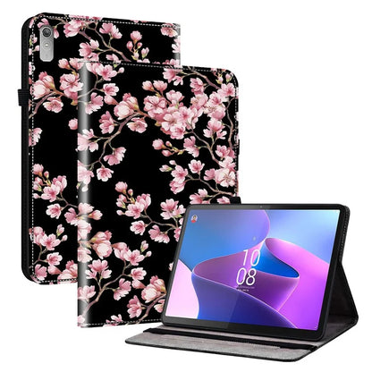 For Lenovo Tab P11 Gen 2 Case PU Leather Card Holder Tablet Cover Pattern Printing