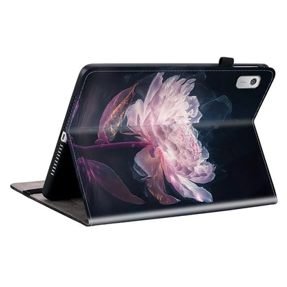 For Lenovo Tab M9 Case PU Leather Pattern Card Slots Tablet Protector