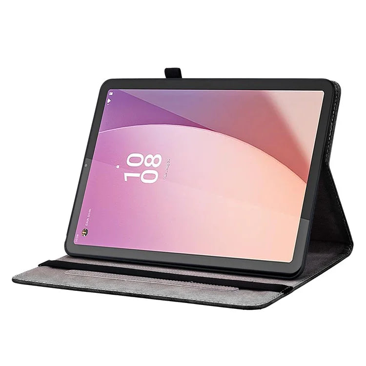 For Lenovo Tab M9 Case PU Leather Pattern Card Slots Tablet Protector