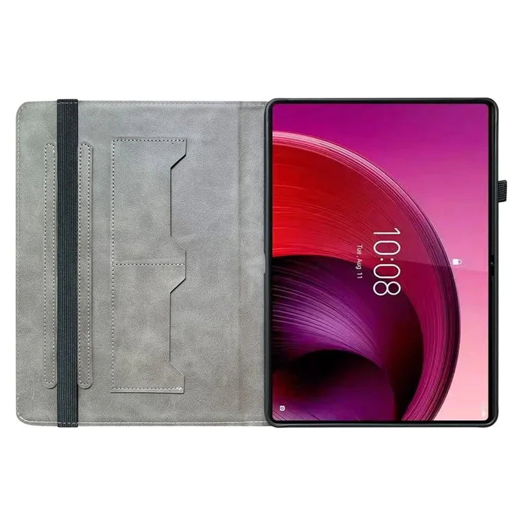 For Lenovo Tab M11 / Xiaoxin Pad 11 2024 Case Stand Function PU Leather Pattern Printed Tablet Cover