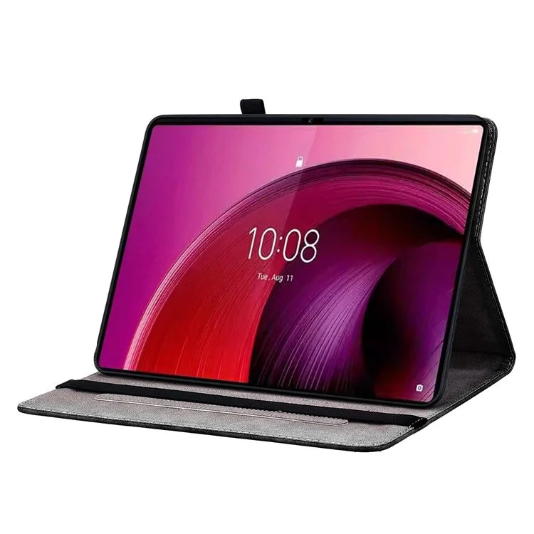 For Lenovo Tab M11 / Xiaoxin Pad 11 2024 Case Stand Function PU Leather Pattern Printed Tablet Cover