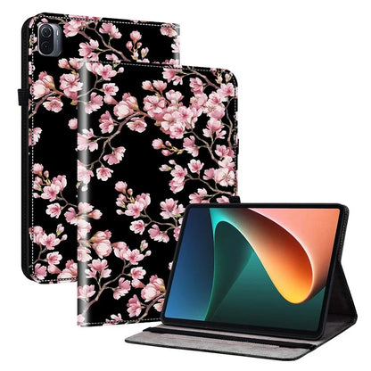 For Xiaomi Pad 5 / Pad 5 Pro Tablet Case Stand PU Leather Pattern Print Shockproof Cover