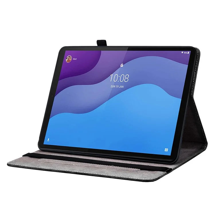 For Lenovo Tab M10 HD Gen 2 Case Pattern PU Leather Folding Folio Stand Tablet Cover