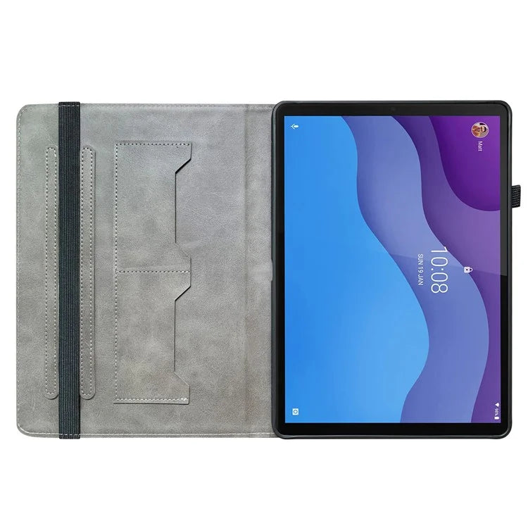 For Lenovo Tab M10 HD Gen 2 Case Pattern PU Leather Folding Folio Stand Tablet Cover
