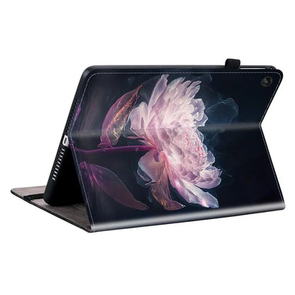 For Lenovo Tab M10 Plus (3rd Gen) Leather Tablet Case Card Slots Cover Pattern Printing