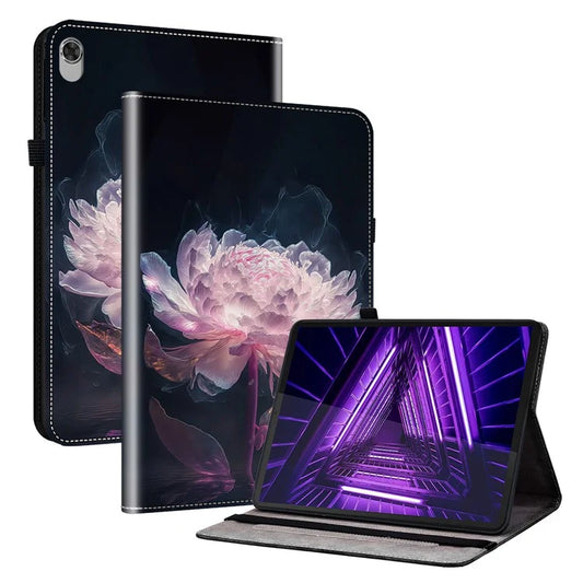 For Lenovo Tab M10 Plus TB-X606F / TB-X606X Case Card Holder PU Leather Stand Tablet Cover