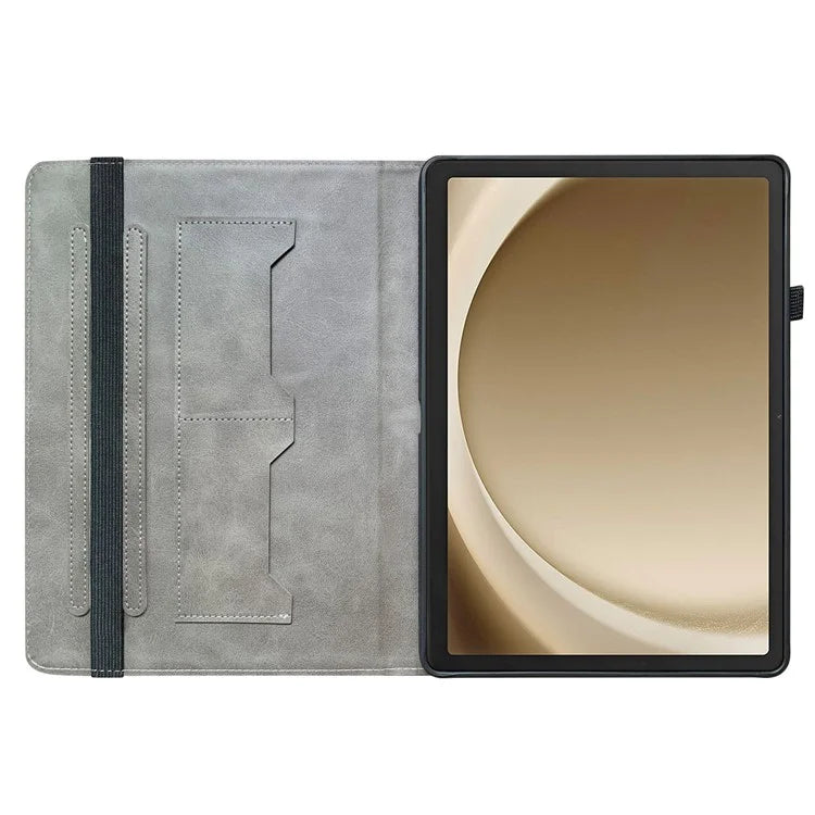 Stand Case for Samsung Galaxy Tab A9+ Pattern Print PU Leather Tablet Cover