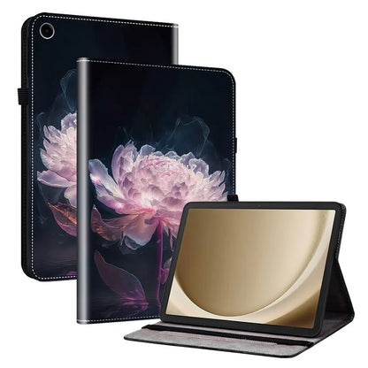 Stand Case for Samsung Galaxy Tab A9+ Pattern Print PU Leather Tablet Cover