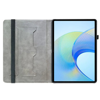 For Honor Pad X8 Pro / Pad X9 Case PU Leather Pattern Printed Tablet Cover with Stand