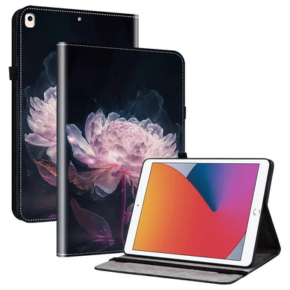 For iPad Air (2013)  /  Air 2  /  iPad 9.7-inch (2017)  /  (2018) Case Leather Card Holder Cover with Pens Slot