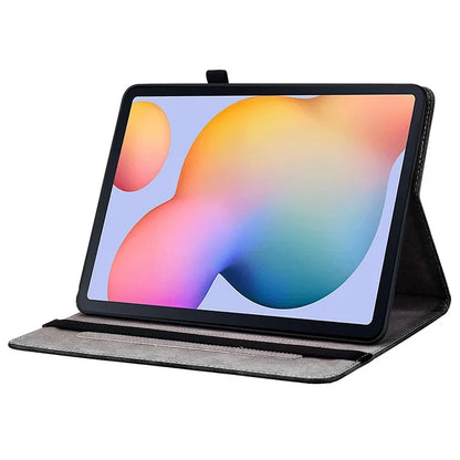 For Samsung Galaxy Tab S6 Lite (2020) / (2022) / (2024) Case Pattern Printing Tablet Stand Shell with Card Slots