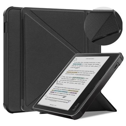 Stand Case for Kobo Libra Colour eReaders PU Leather Sleeve Cover with Auto Wake / Sleep
