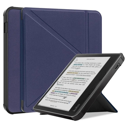 Stand Case for Kobo Libra Colour eReaders PU Leather Sleeve Cover with Auto Wake / Sleep