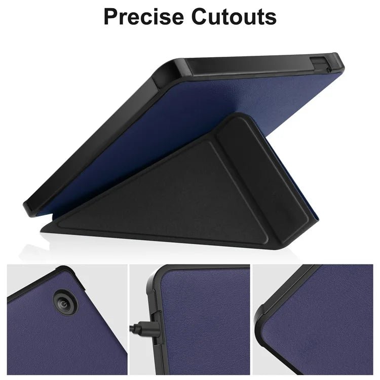 Stand Case for Kobo Libra Colour eReaders PU Leather Sleeve Cover with Auto Wake / Sleep
