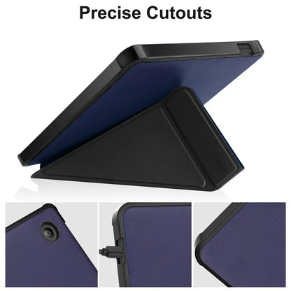 Stand Case for Kobo Libra Colour eReaders PU Leather Sleeve Cover with Auto Wake / Sleep