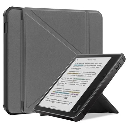 Stand Case for Kobo Libra Colour eReaders PU Leather Sleeve Cover with Auto Wake / Sleep