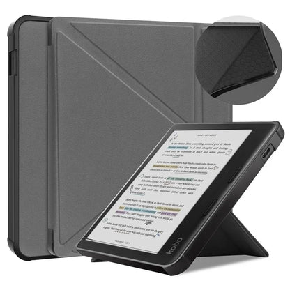 Stand Case for Kobo Libra Colour eReaders PU Leather Sleeve Cover with Auto Wake / Sleep