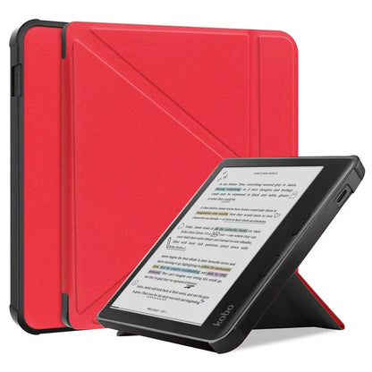 Stand Case for Kobo Libra Colour eReaders PU Leather Sleeve Cover with Auto Wake / Sleep