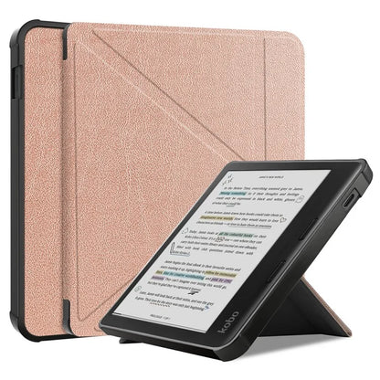 Stand Case for Kobo Libra Colour eReaders PU Leather Sleeve Cover with Auto Wake / Sleep