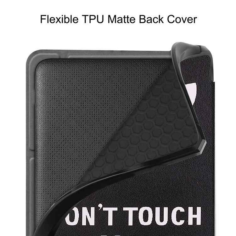 For Kobo Libra Colour Case Pattern Print Leather ebook Reader Cover