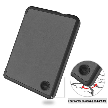 For Kobo Clara Colour PU Leather Sleeve Smart Wake  /  Sleep Cover eReader Protective Case