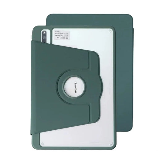 For Huawei MatePad 10.4 (2022) / (2020) / Honor V6 Case PU Leather+TPU+Acrylic Rotating Stand Tablet Cover