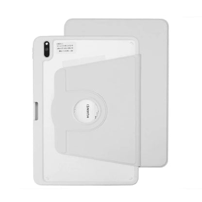 For Huawei MatePad 11 (2021) Case PU Leather Tablet Shell Rotating Stand with Pencil Holder