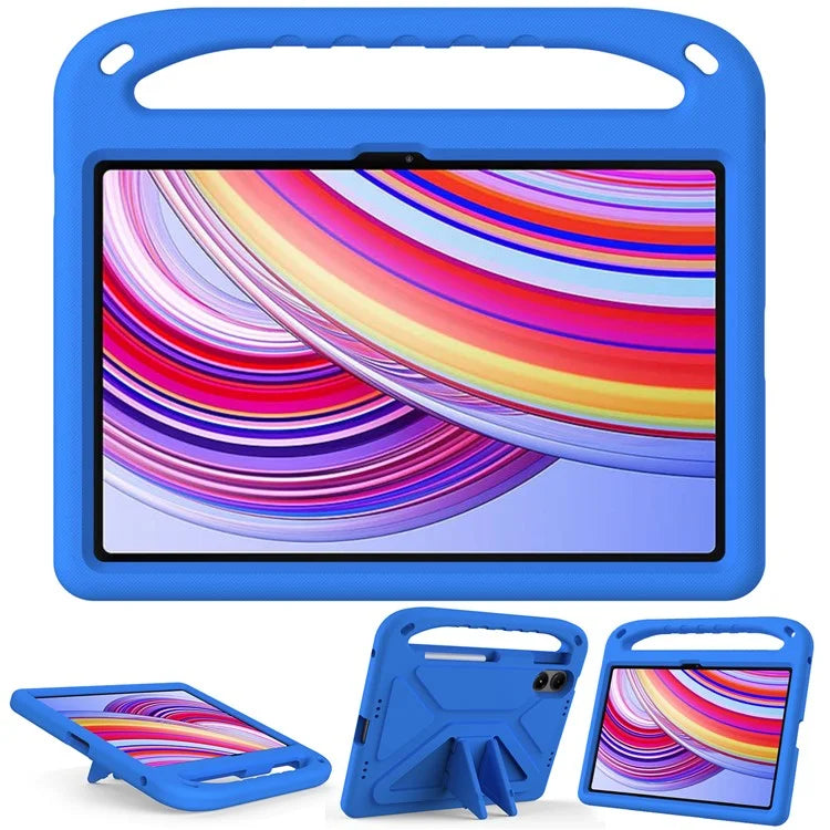 For Xiaomi Redmi Pad Pro / Redmi Pad Pro 5G / Poco Pad EVA Case Hand Grip Kickstand Tablet Cover Wholesale